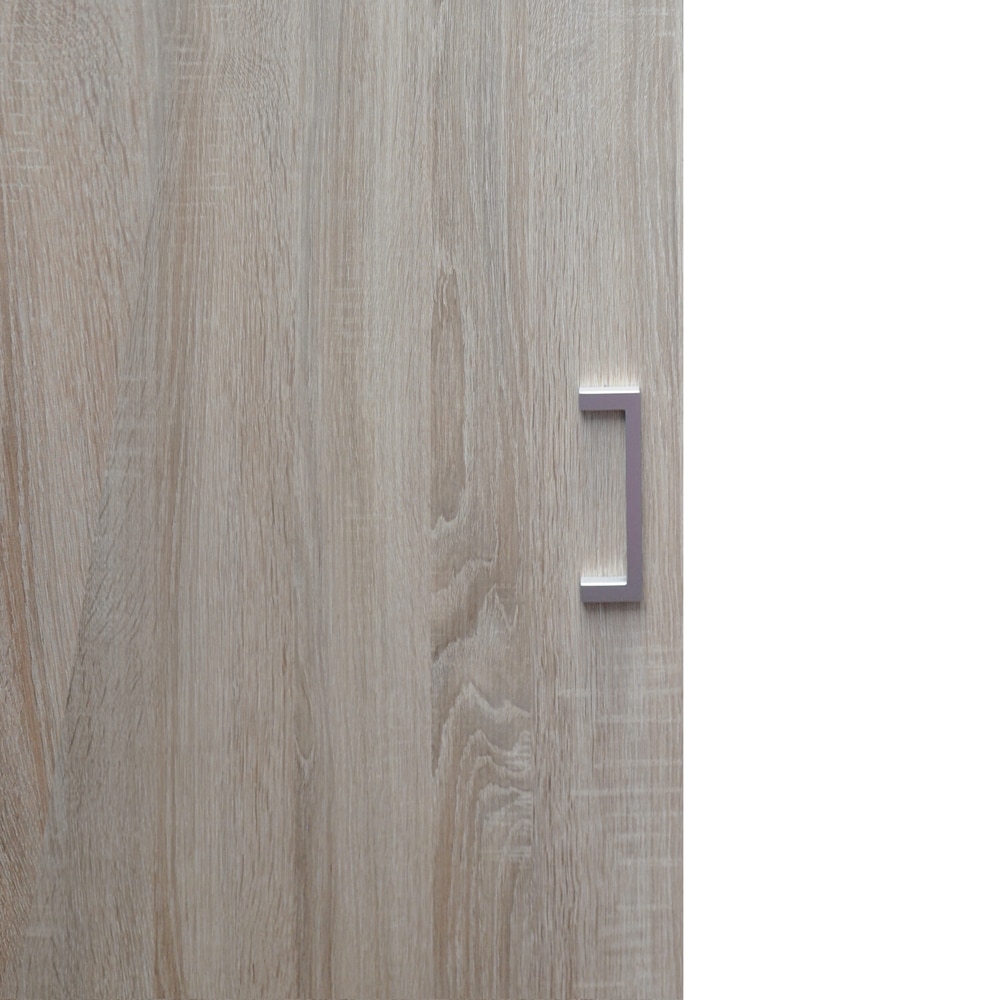 Ambiance image of our adhesive pull handles for sliding doors - Chrome-plated metal