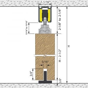 Drawing with dimensions