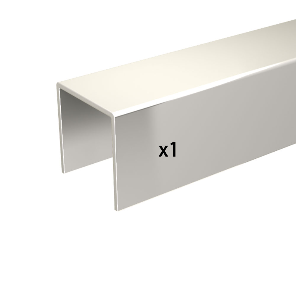 Stainless steel bottom guide U channel for SLID'UP 2000
